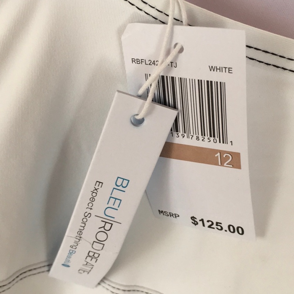 NWT White Corset One Piece - Picture 5 of 6